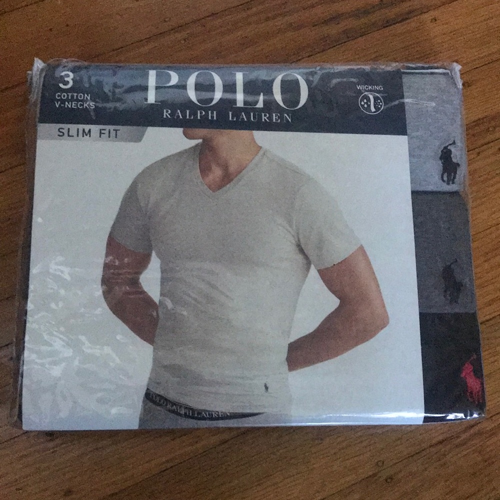 Polo Slim Fit T Shirt Pack